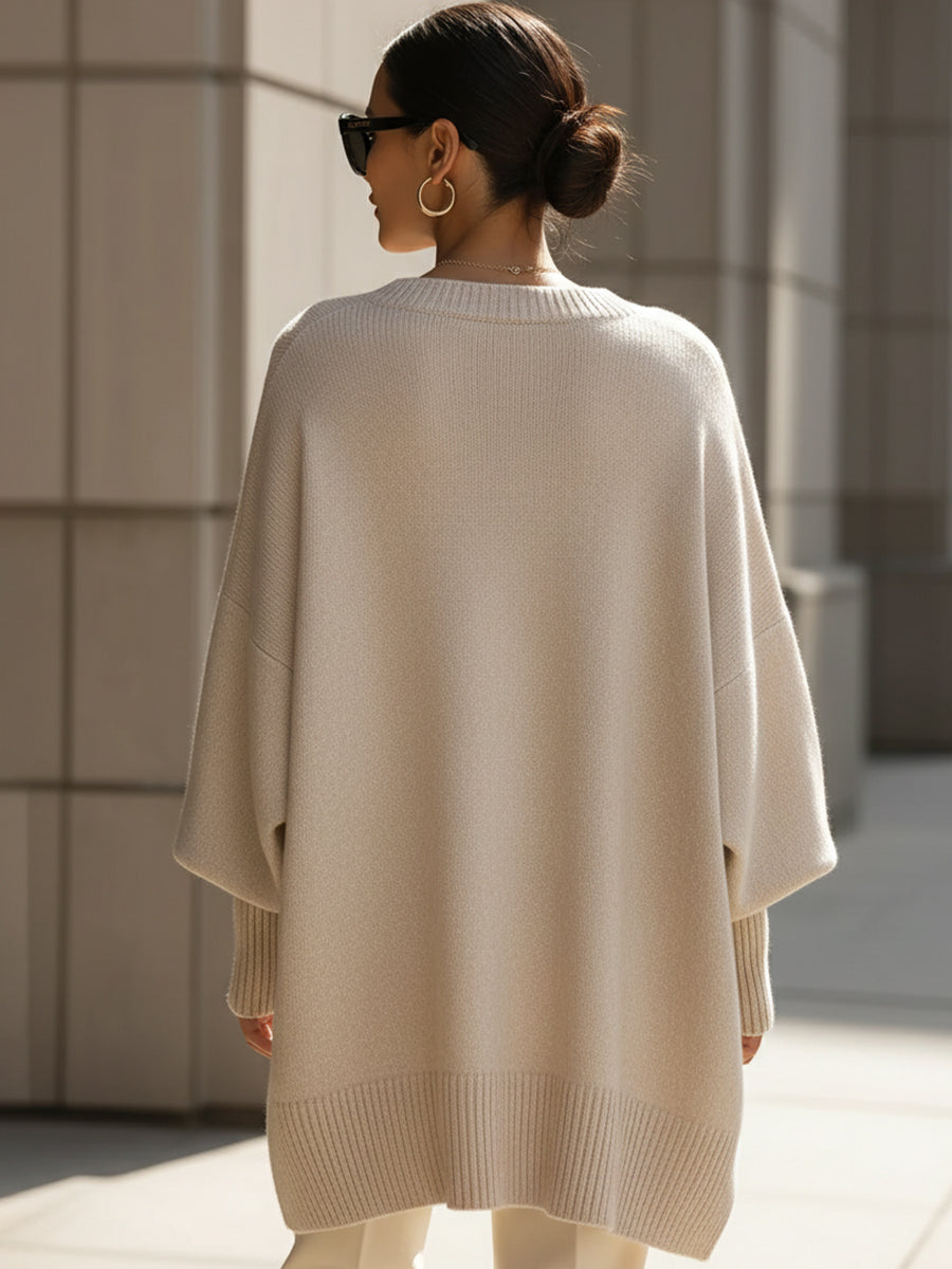 Gwen | Pull en maille asymétrique élégant