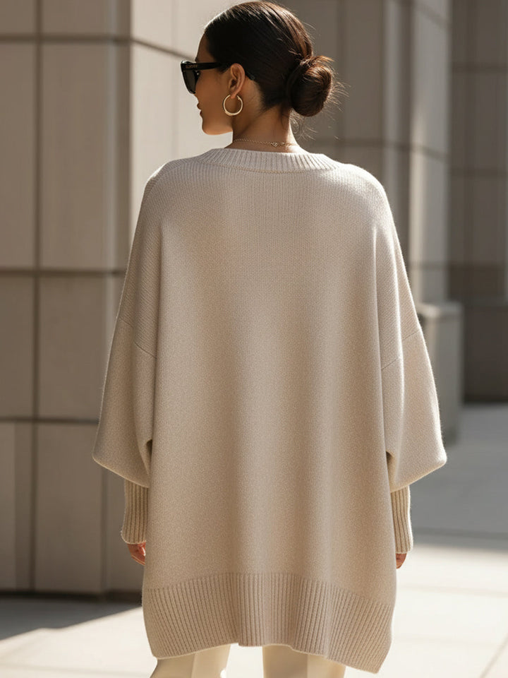 Gwen | Pull en maille asymétrique élégant