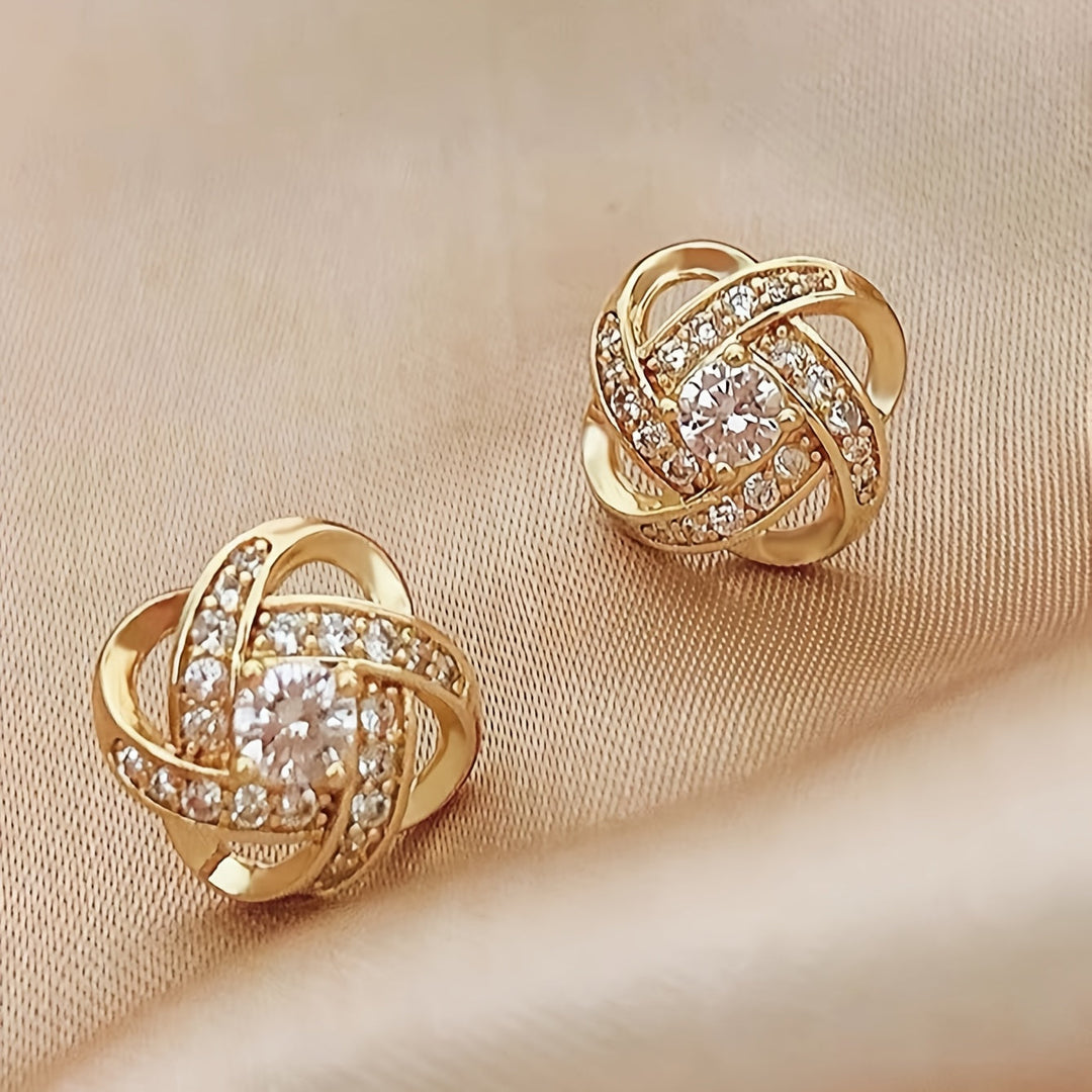 Amrose | Four-Leaf Clover Earrings
