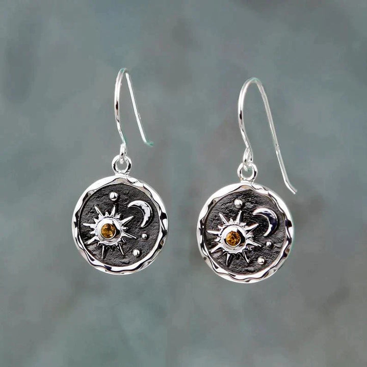 Sunnie | Sun & Moon Boho Earrings