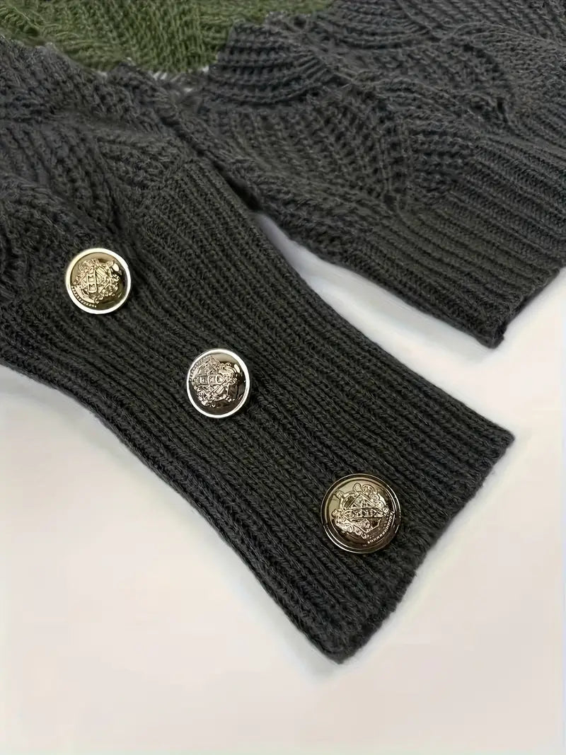 Keira | Cozy Chic Wave Knit Sweater