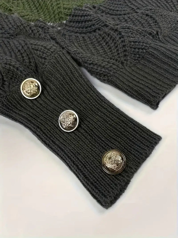 Keira | Cozy Chic Wave Knit Sweater