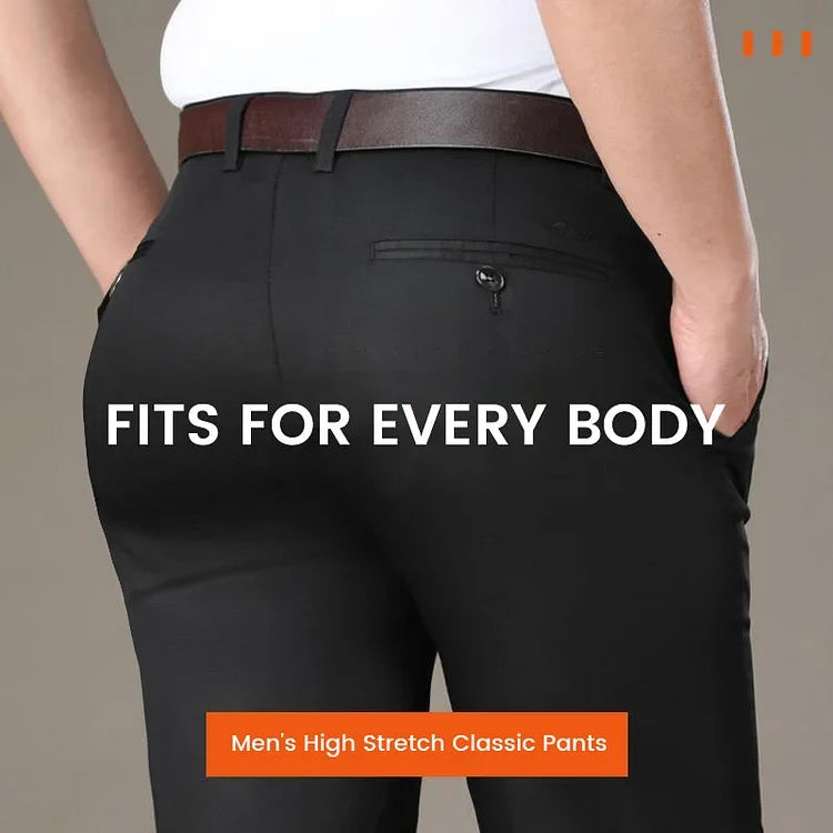 Ralf | Pantalon stretch à coupe décontractée