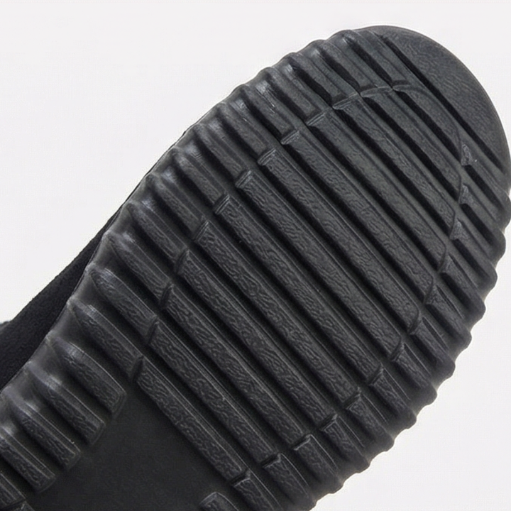 Lea-May | Bottines en daim à bord-côté en maille