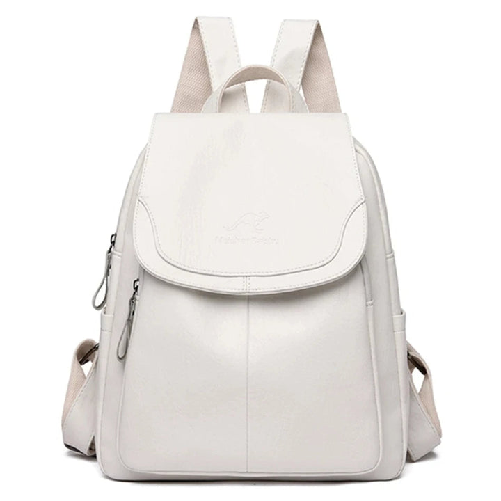 Gail | Backpack In A Delicate White Tone