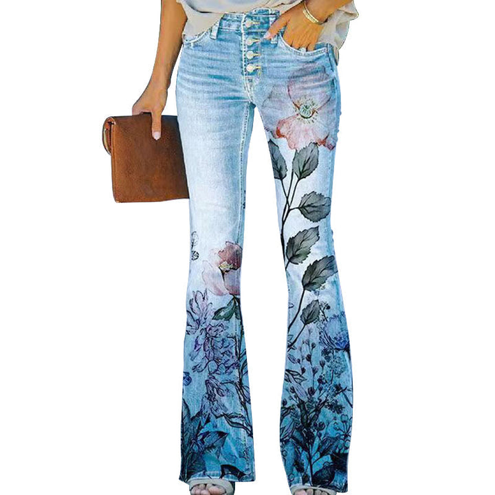 Kausar | High-Waisted Stretch Jeans