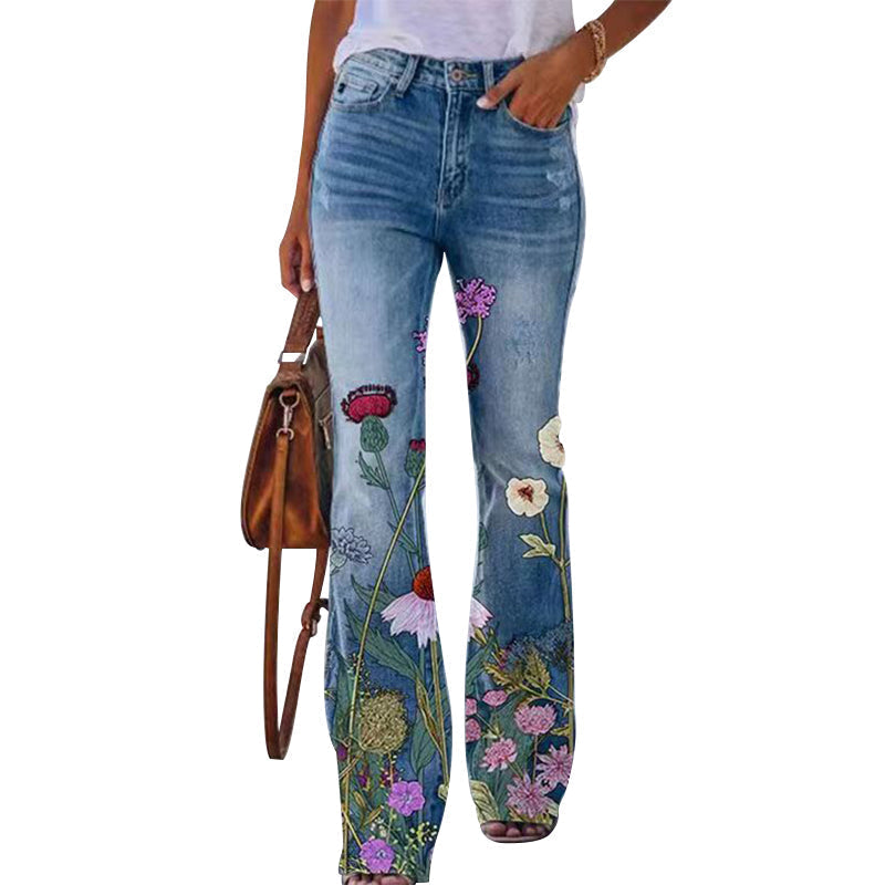 Kausar | High-Waisted Stretch Jeans