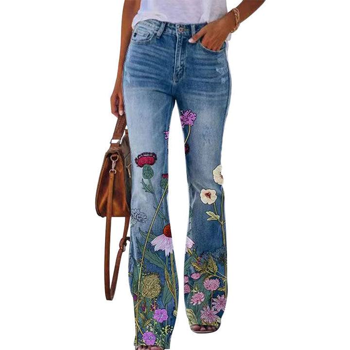 Kausar | High-Waisted Stretch Jeans