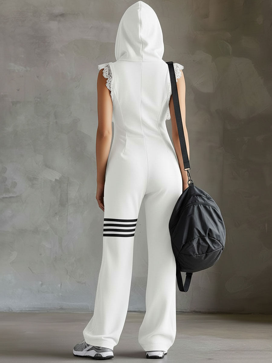 Eleanor Retro Jumpsuit detail