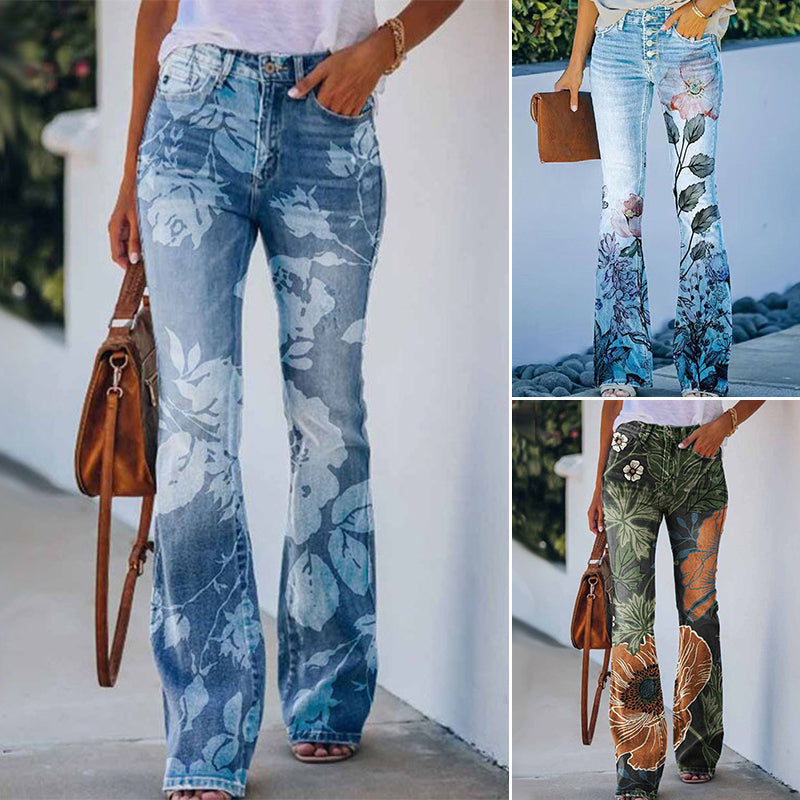 Kausar | High-Waisted Stretch Jeans
