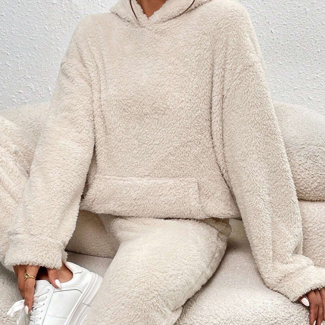 Josee | Hooded Teddy Lounge Set