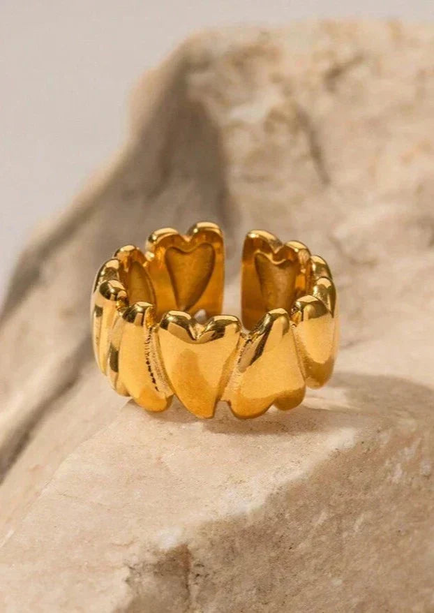 Aisha | Wrap Heart Ring