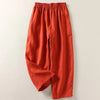 Amalia | Airy Cotton Linen Trousers