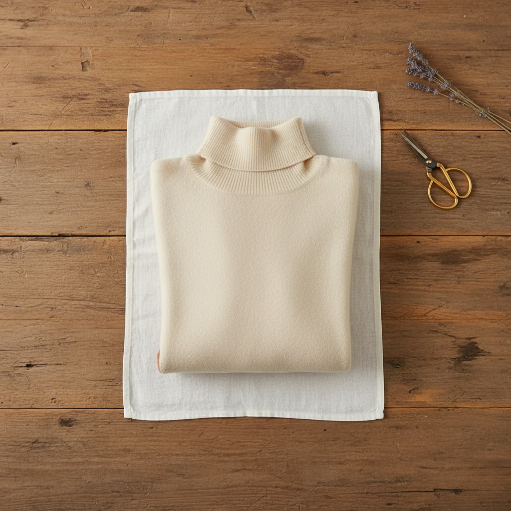 Renata | Colour-Block Turtleneck Sweater