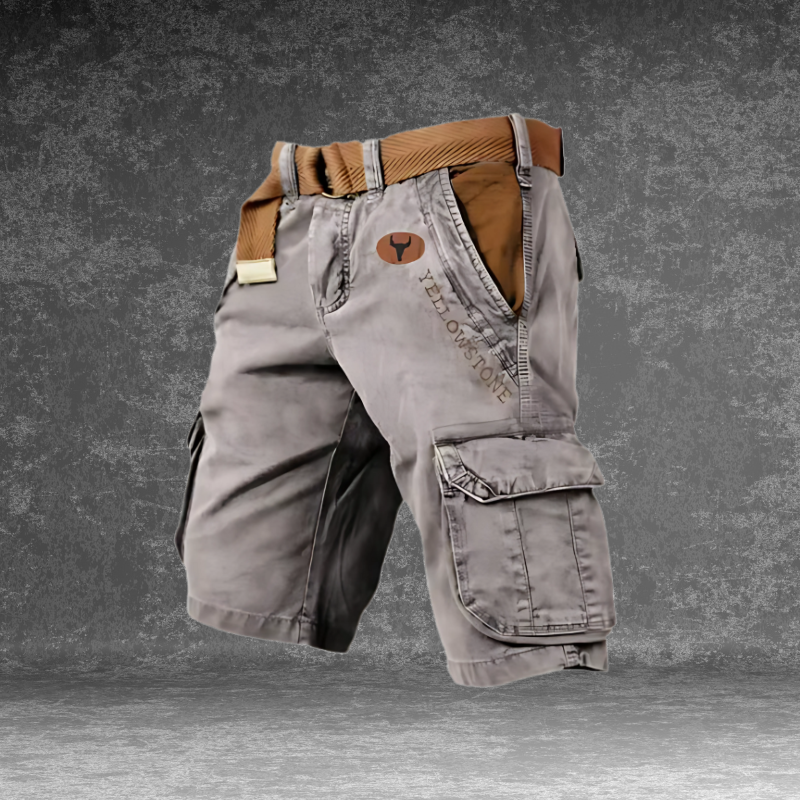 Etienne 6-Pocket Cargo Pants Grey