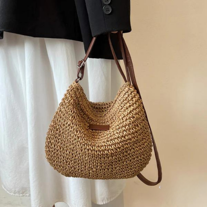 Mehnaz | Classic Woven Style Shoulder Bag