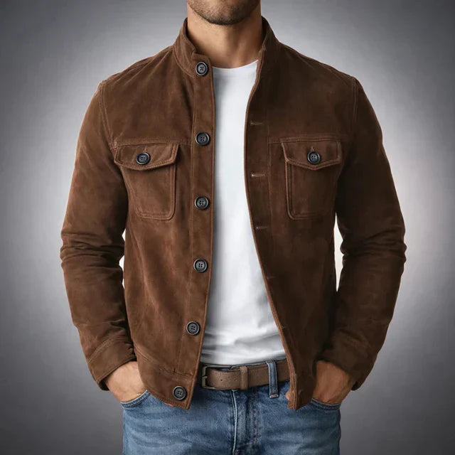 Wallace | Classic Pocket Suede Jacket