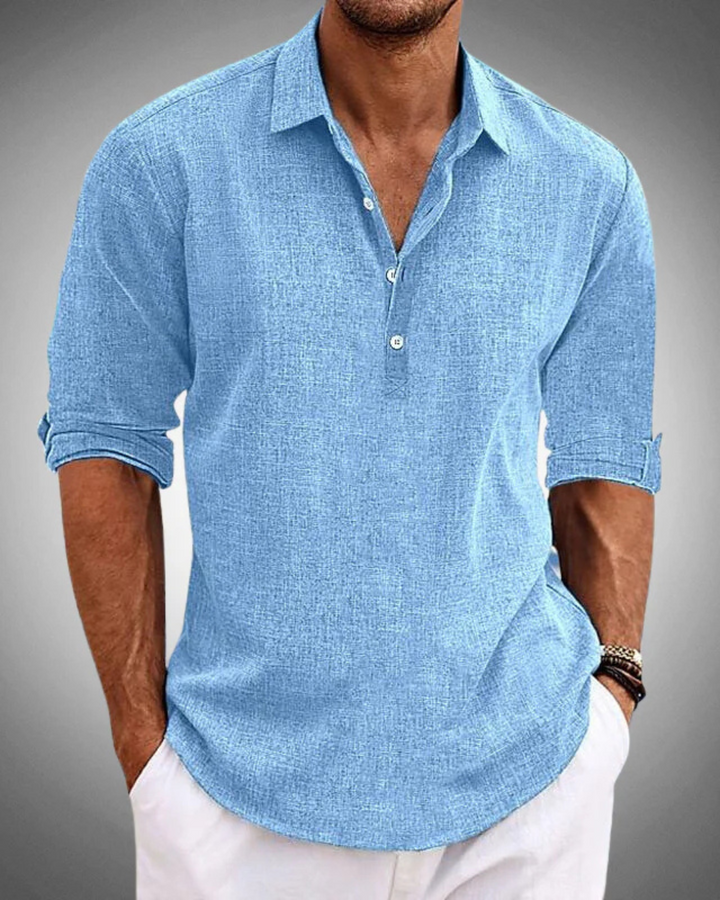Caleb | Refined Button-Front Classic Shirt