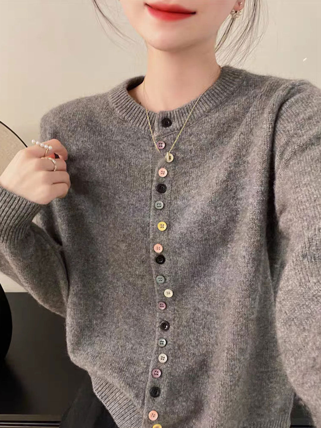 Candy | Cardigan d'appoint à maille fine