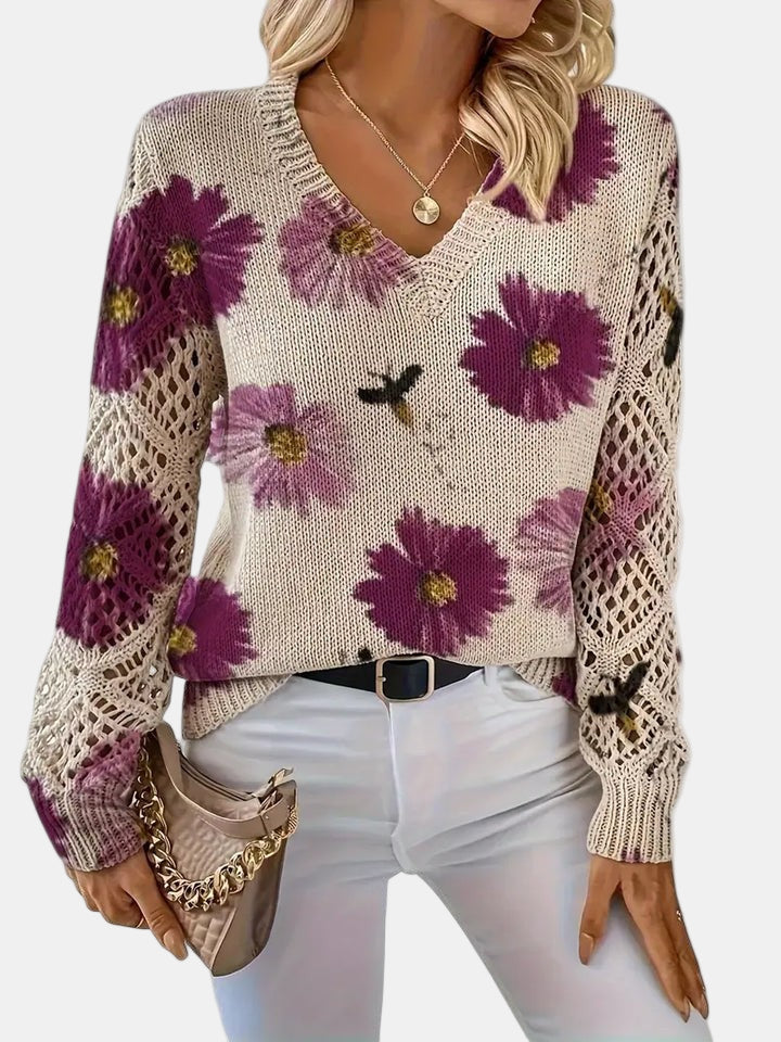 Fern | Blooming Chic Knit Sweater