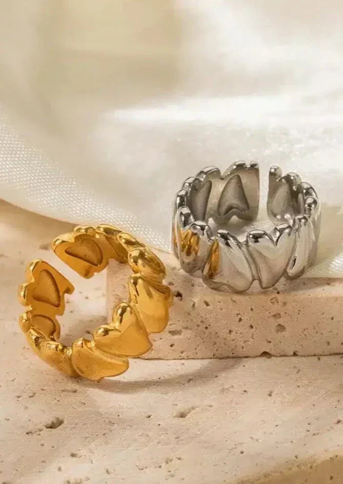 Aisha | Wrap Heart Ring