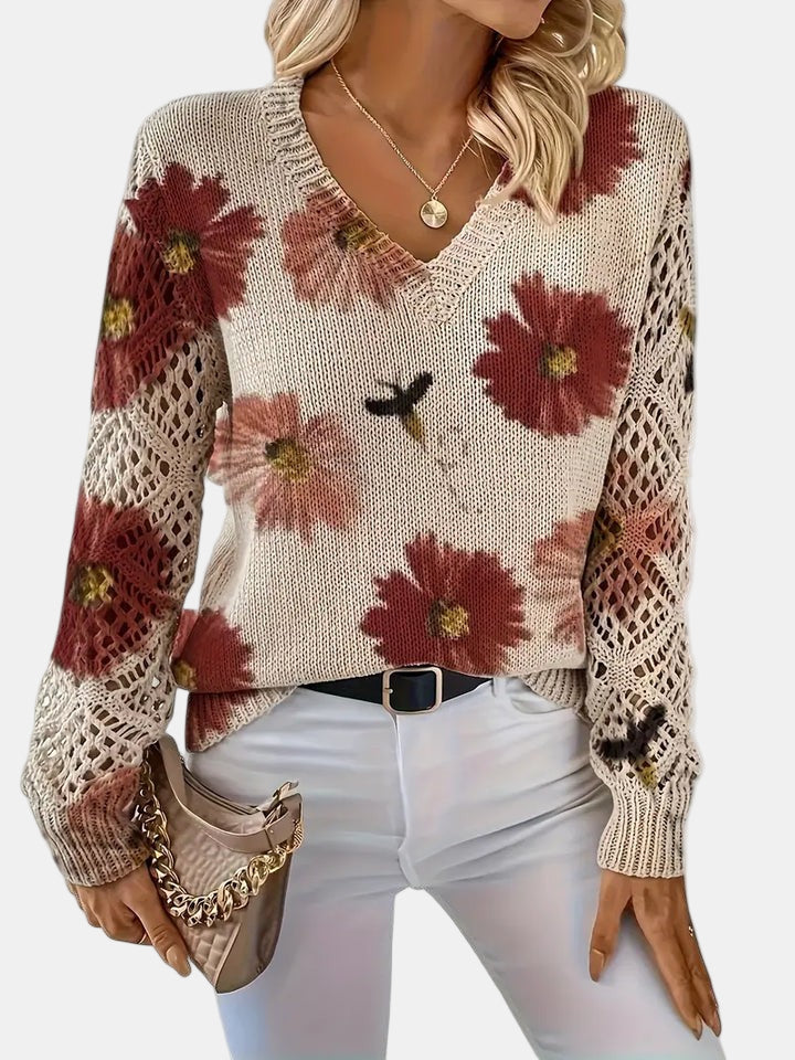 Fern | Blooming Chic Knit Sweater