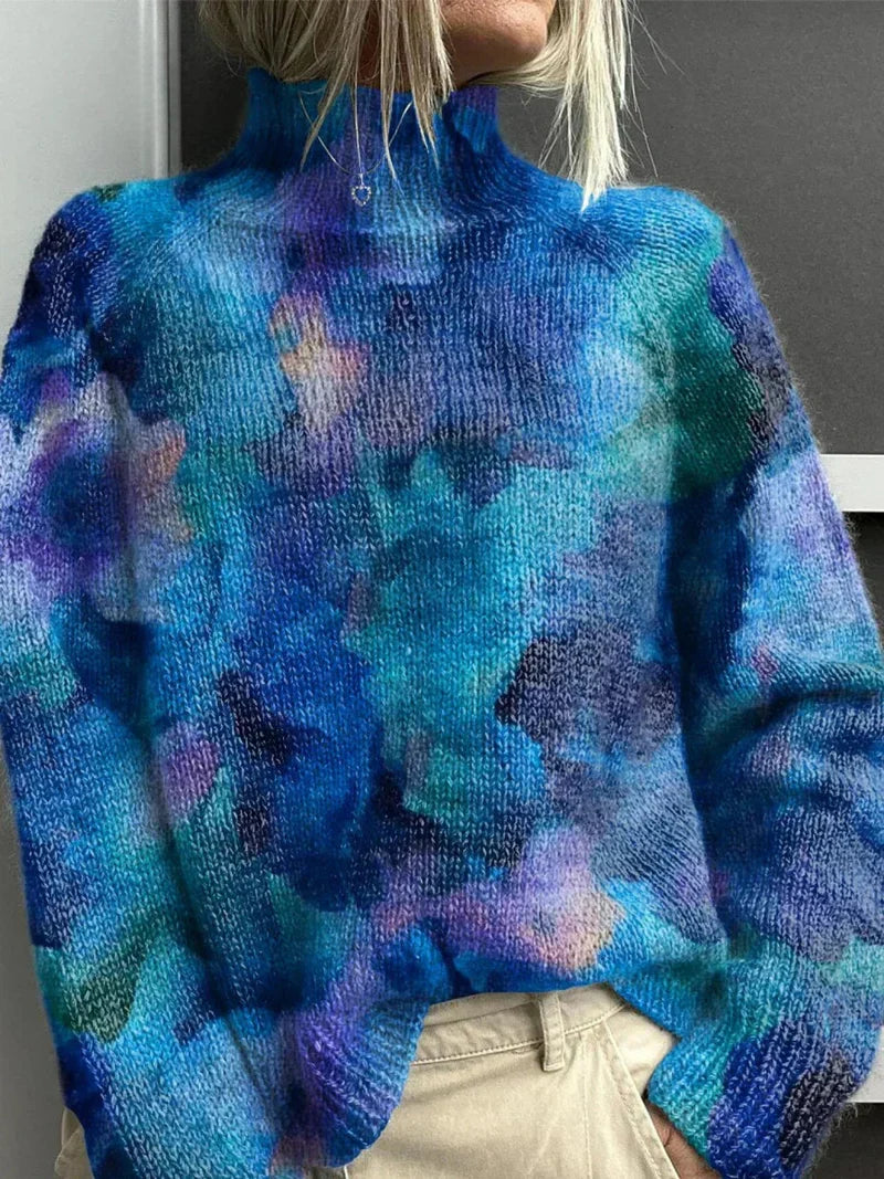 Hannah | Woodland Whisper Turtleneck Sweater