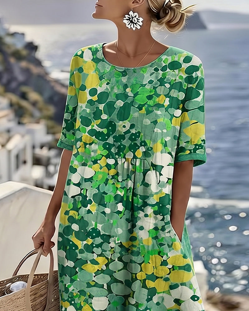 Elena Dress back