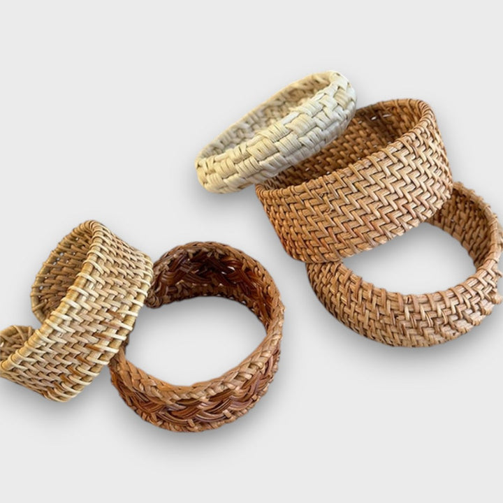 Simranjit | Braided Rattan Bracelet