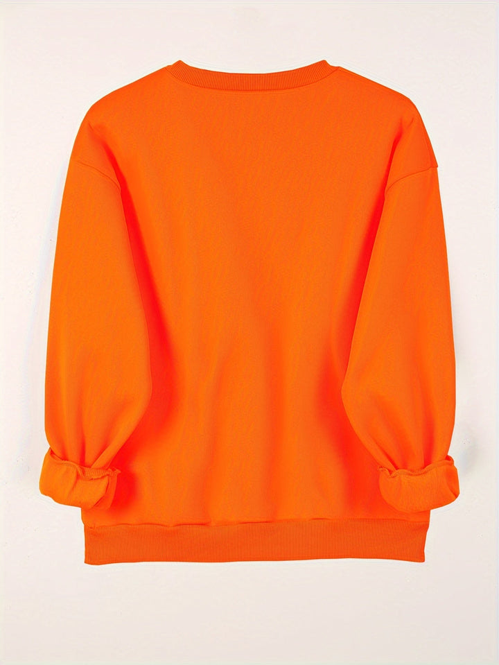 Nadia | Double Heart Graphic Sweatshirt
