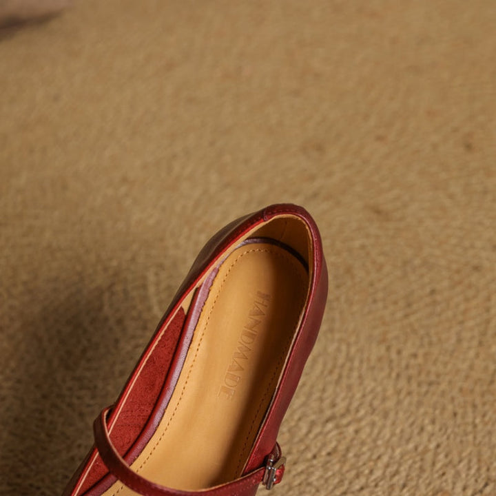 Verity | Square-Toe Flat