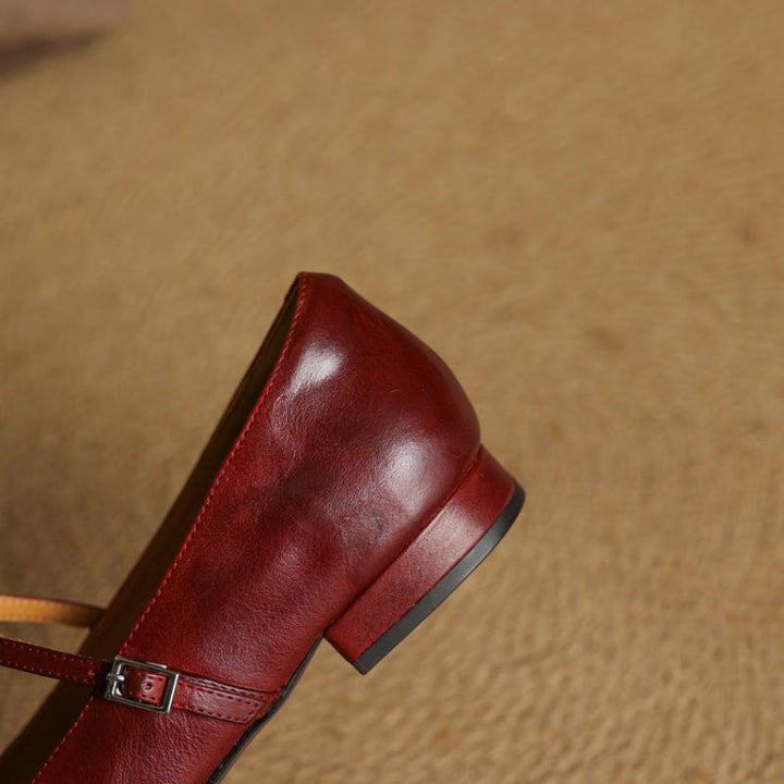 Verity | Square-Toe Flat