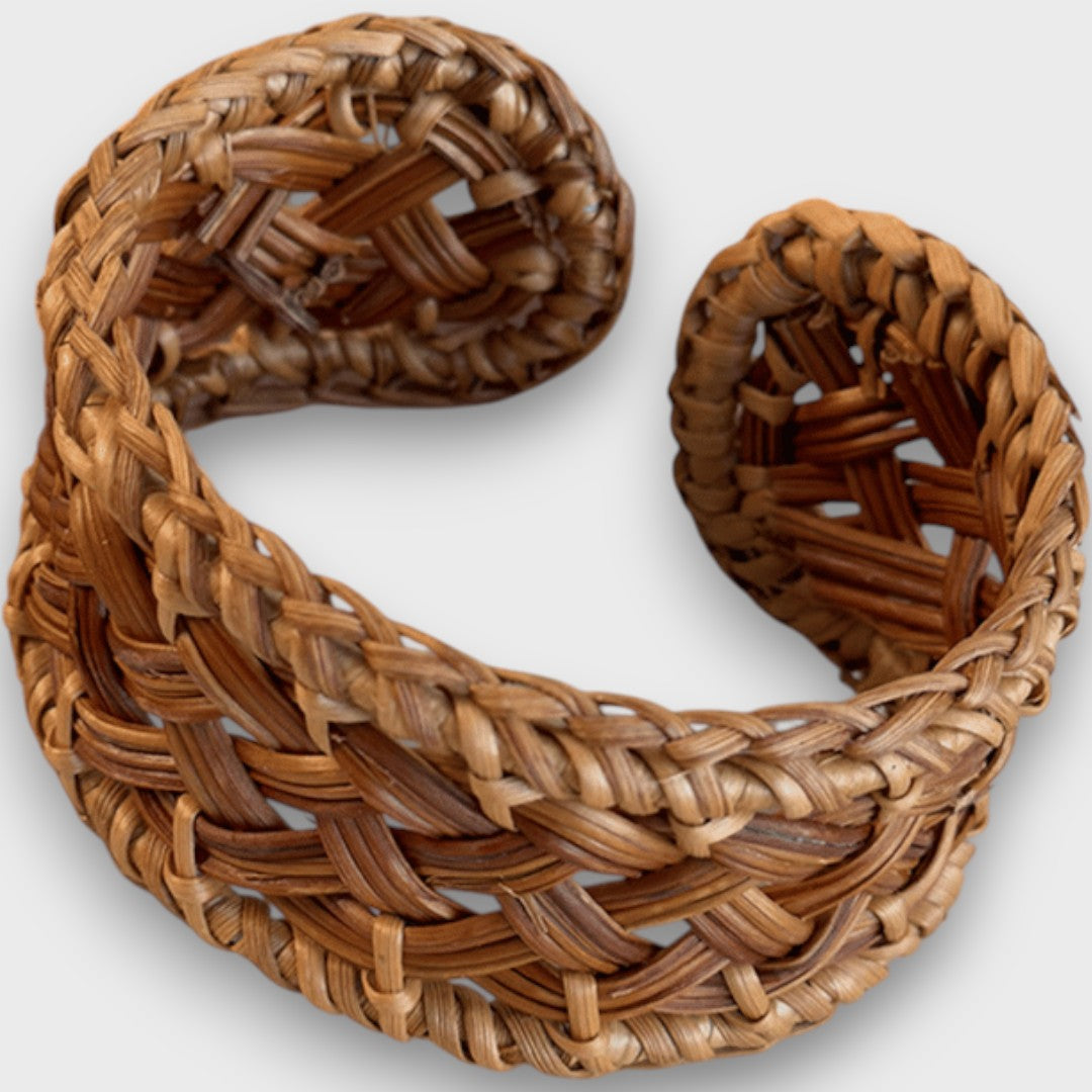 Simranjit | Braided Rattan Bracelet