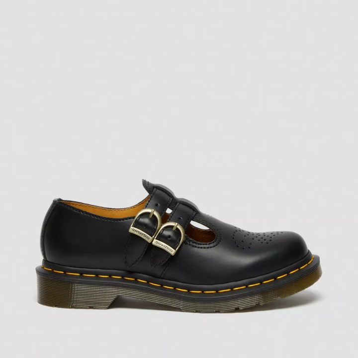 Elowen | Double-Buckle Leather Mary Janes