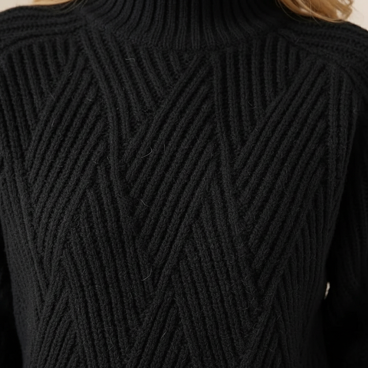 Kaelee | Chunky Knit Turtleneck Sweater