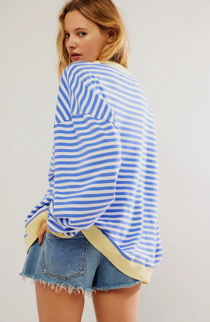 Linda | Oversized Striped Sweater
