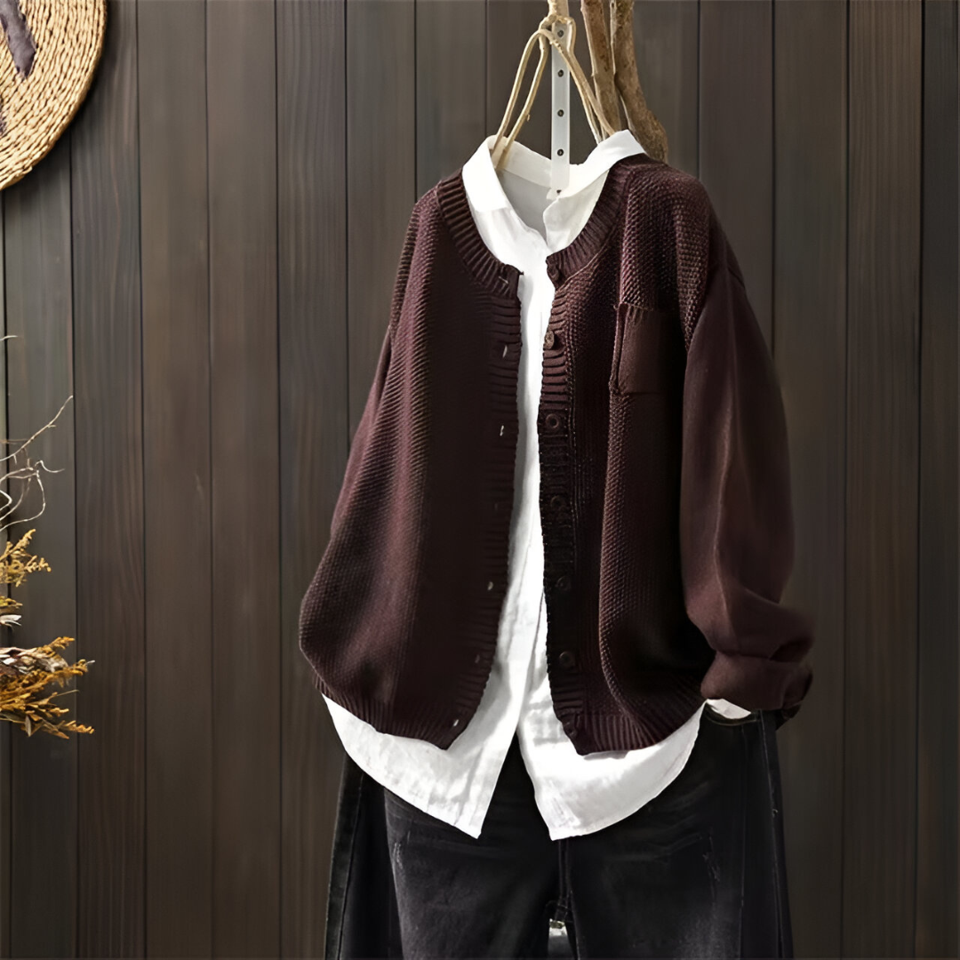 Hadley | Cardigan en maille décontracté