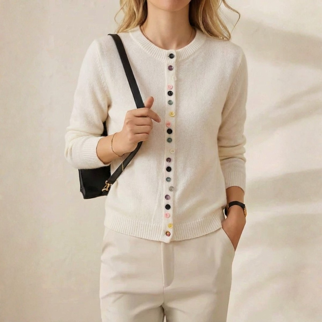 Kaycie | Crew Neck Cardigan