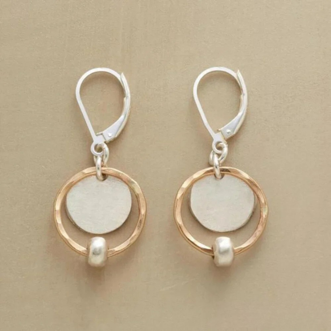 Denali | Chic Gold And Silver Pearl Earrings