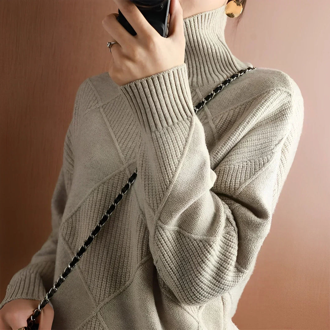 Lily | Chunky Turtleneck Sweater
