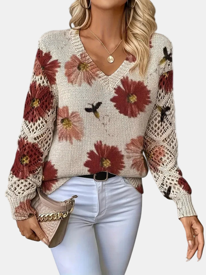 Fern | Blooming Chic Knit Sweater