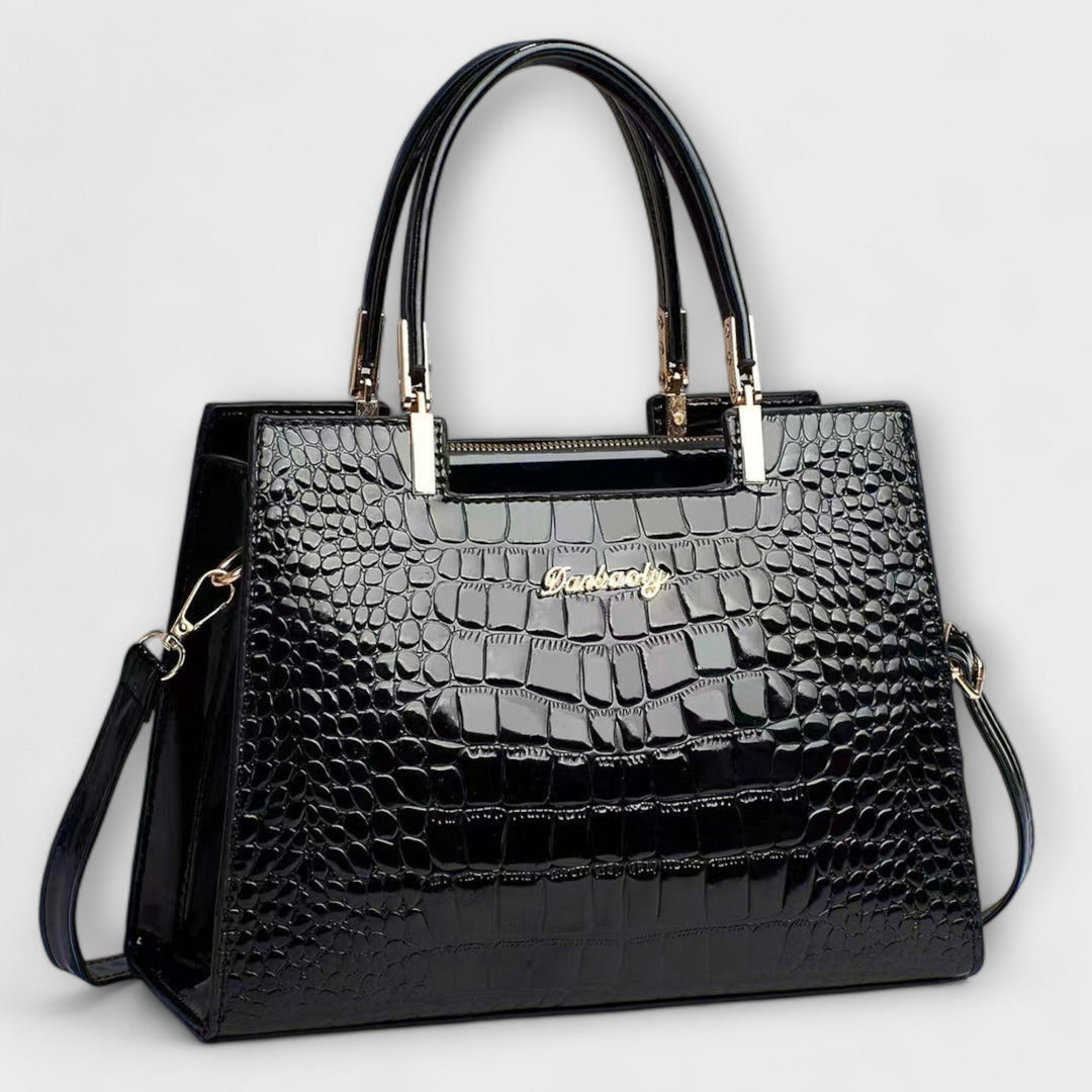 Veda | Crocodile Pattern Handbag