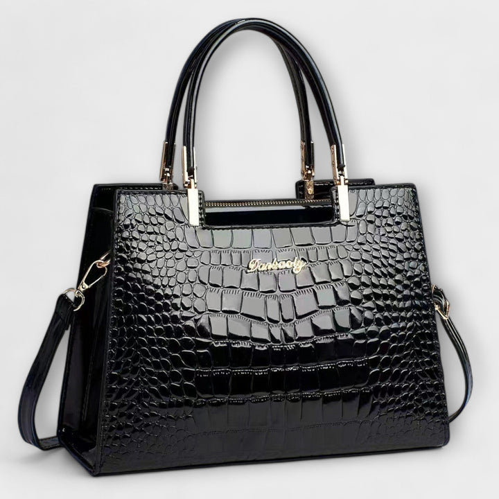 Veda | Crocodile Pattern Handbag