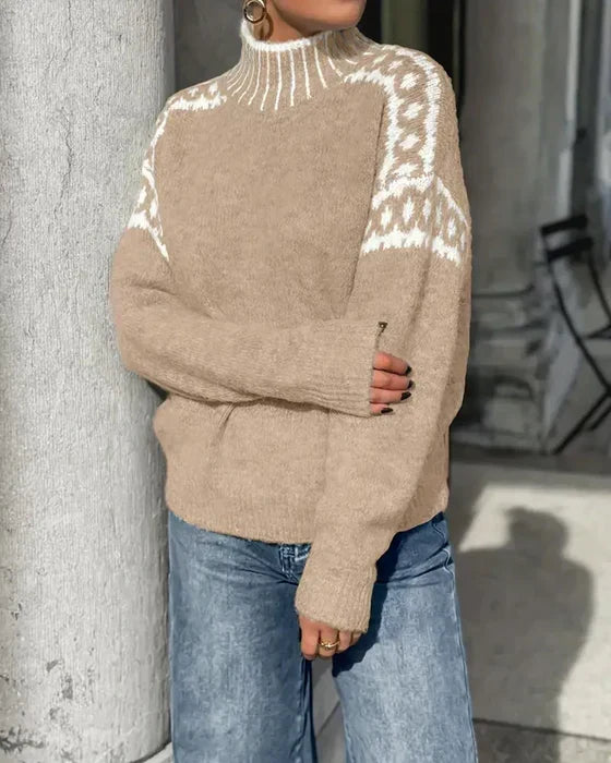 Cosima | Nordic Knit Turtleneck Sweater