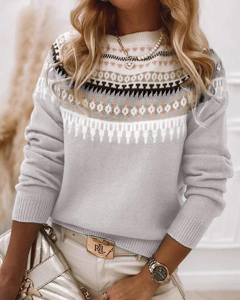 Quinn | Pull en maille Élégance nordique