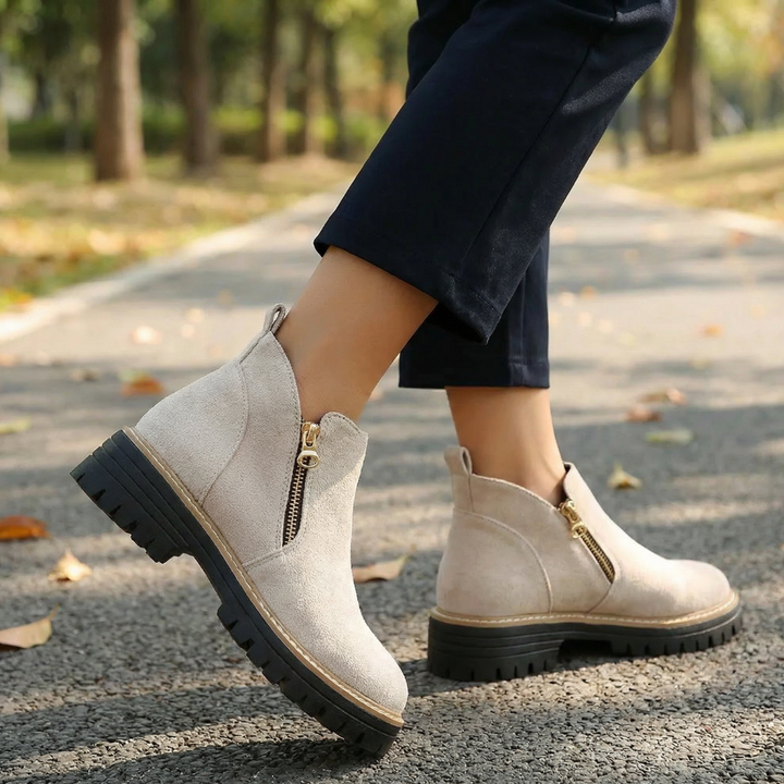 Paytyn | Side-Zip Suede Chelsea Boots