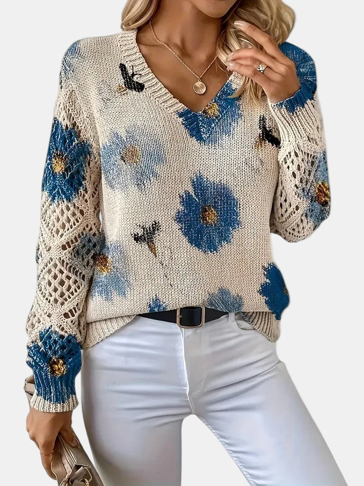 Fern | Blooming Chic Knit Sweater