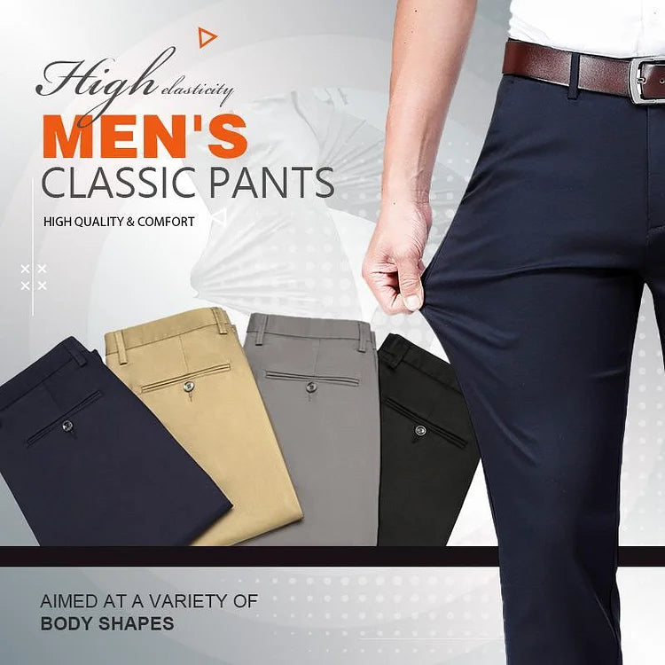 Ralf | Pantalon stretch à coupe décontractée