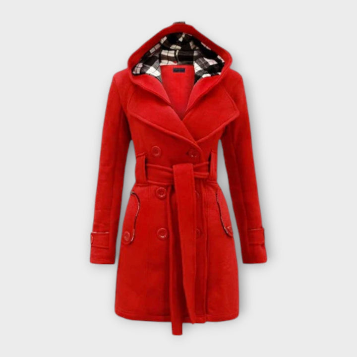 Savannah | Trench élégant à capuche