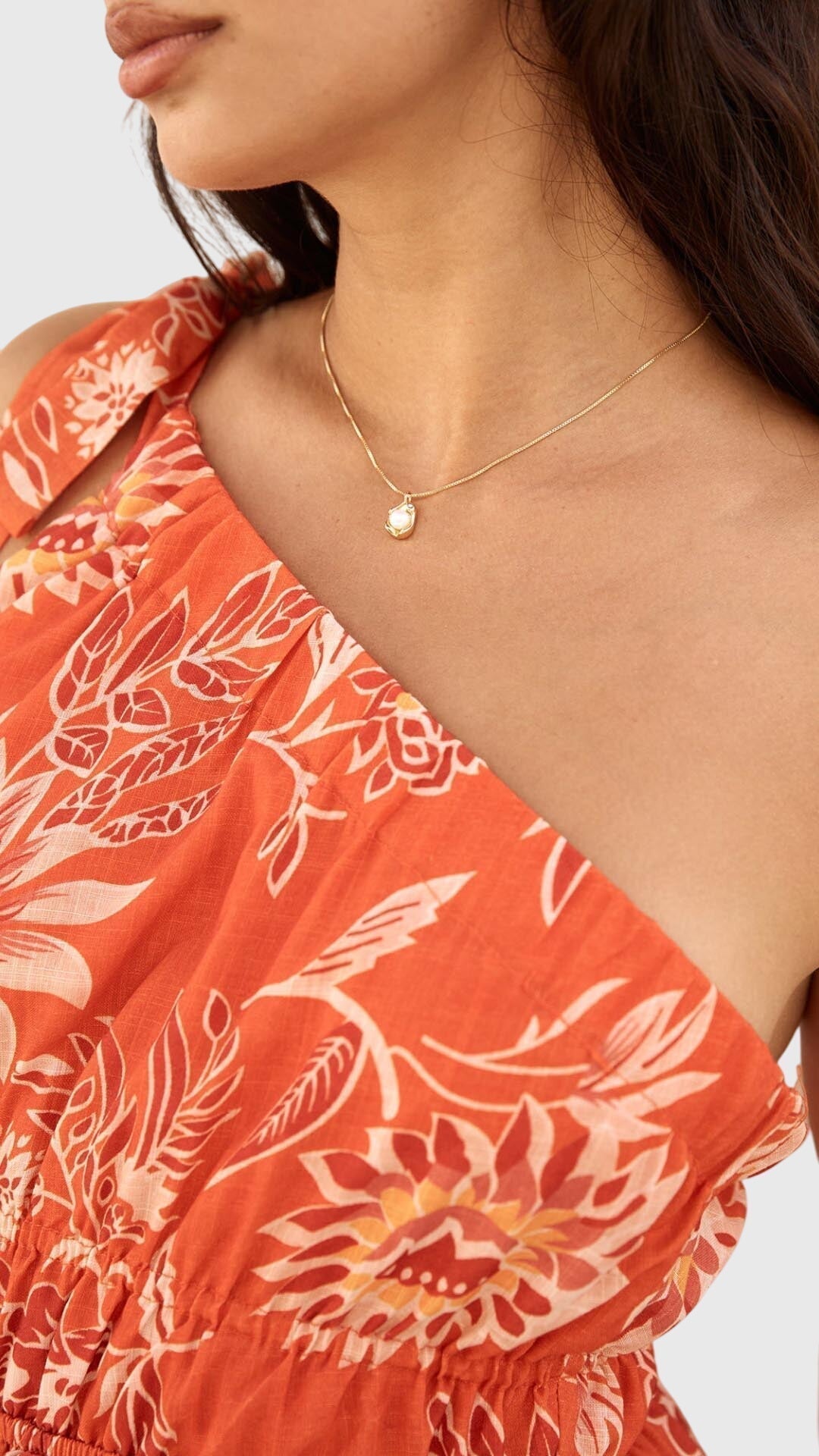 Zoelie | Gold-Plated Pearl Necklace